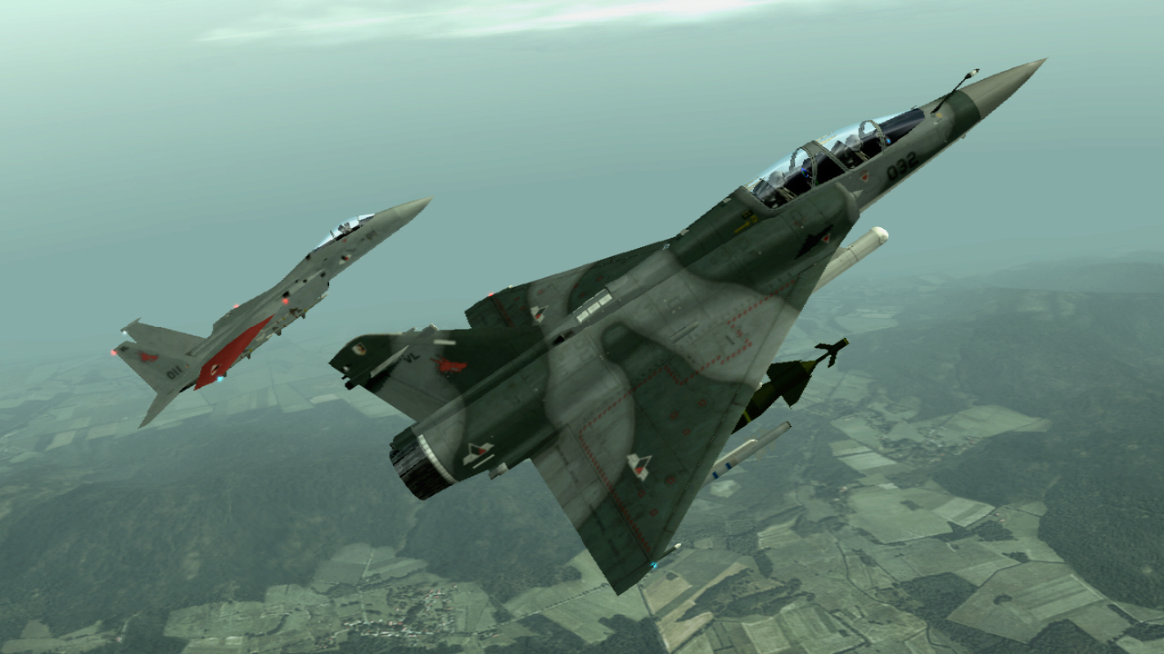Jets fly in Ace Combat Zero: The Belkan War for PS2