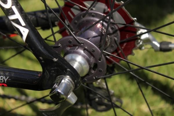 Chris King's K45 hubset is 20-percent lighter than its Classic version.