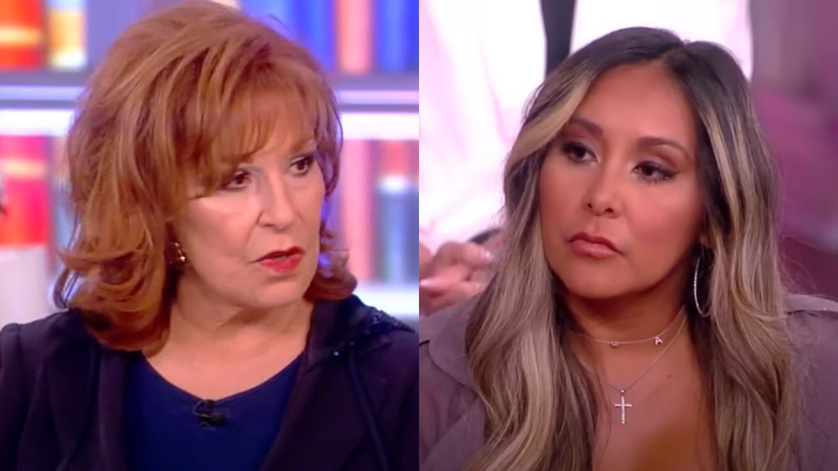 Joy Behar and Nicole &quot;Snooki&quot; Polizzi on The View