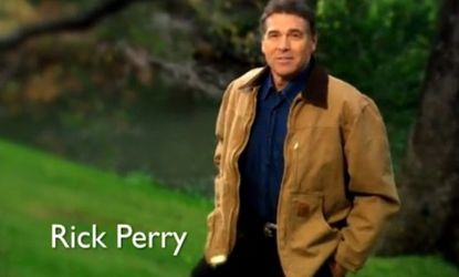 Presidential hopeful Rick Perry