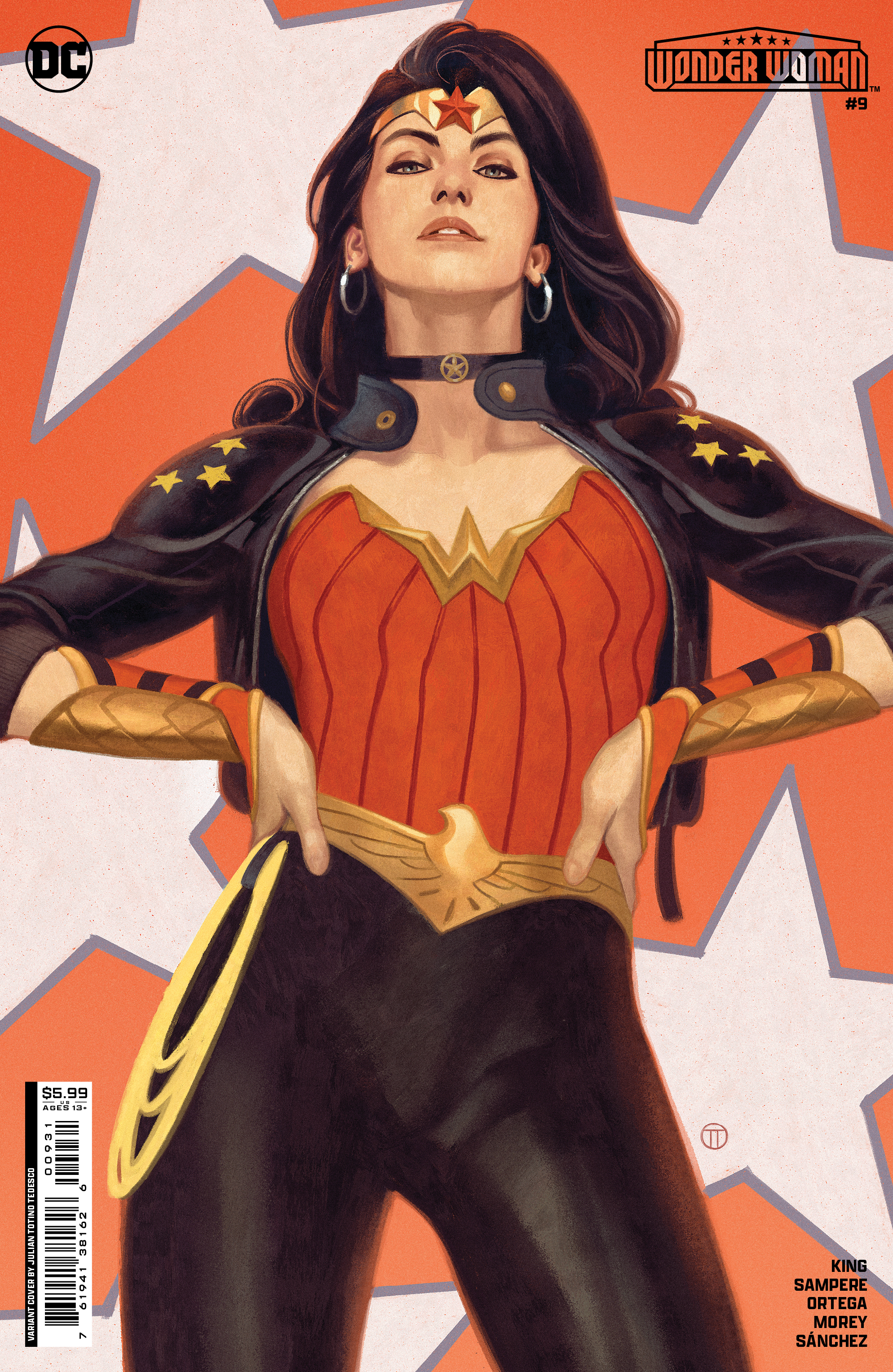 Covers from Wonder Woman #9.