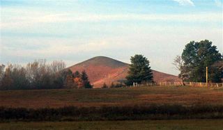 Trimble Knob, one of the youngest volcanoes on the East Coast.