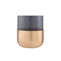 Fox &amp; Ivy Large Smoke Etched Tealight Holder, £14, Tesco