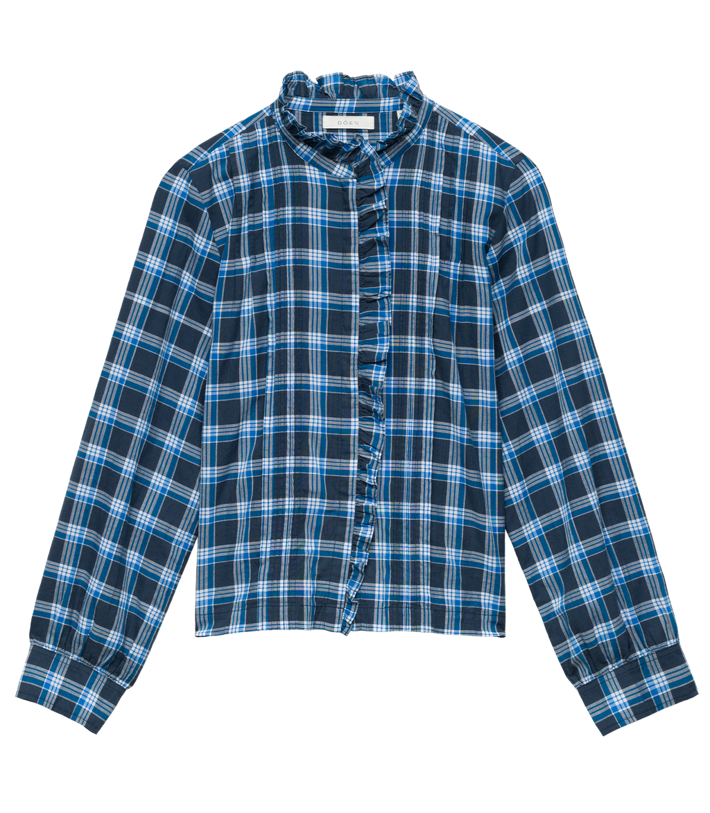 Barrett Top -- Valmont Plaid