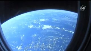 The view of Earth from space as seen by the Crew-1 astronauts on the SpaceX Crew Dragon Resilience.