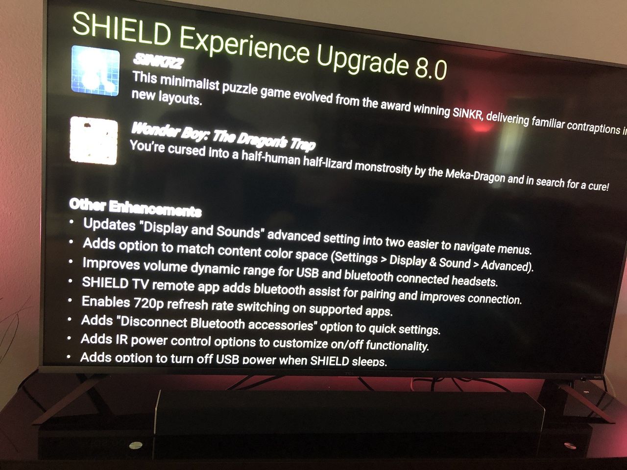 NVIDIA Shield update