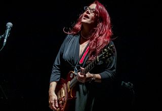 Carolyn Wonderland performs at the Teatro Cervantes in Malaga, Spain on October 9, 2019