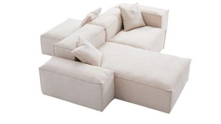 Freedom Modular Khaki Double-Sided Sectional Sof