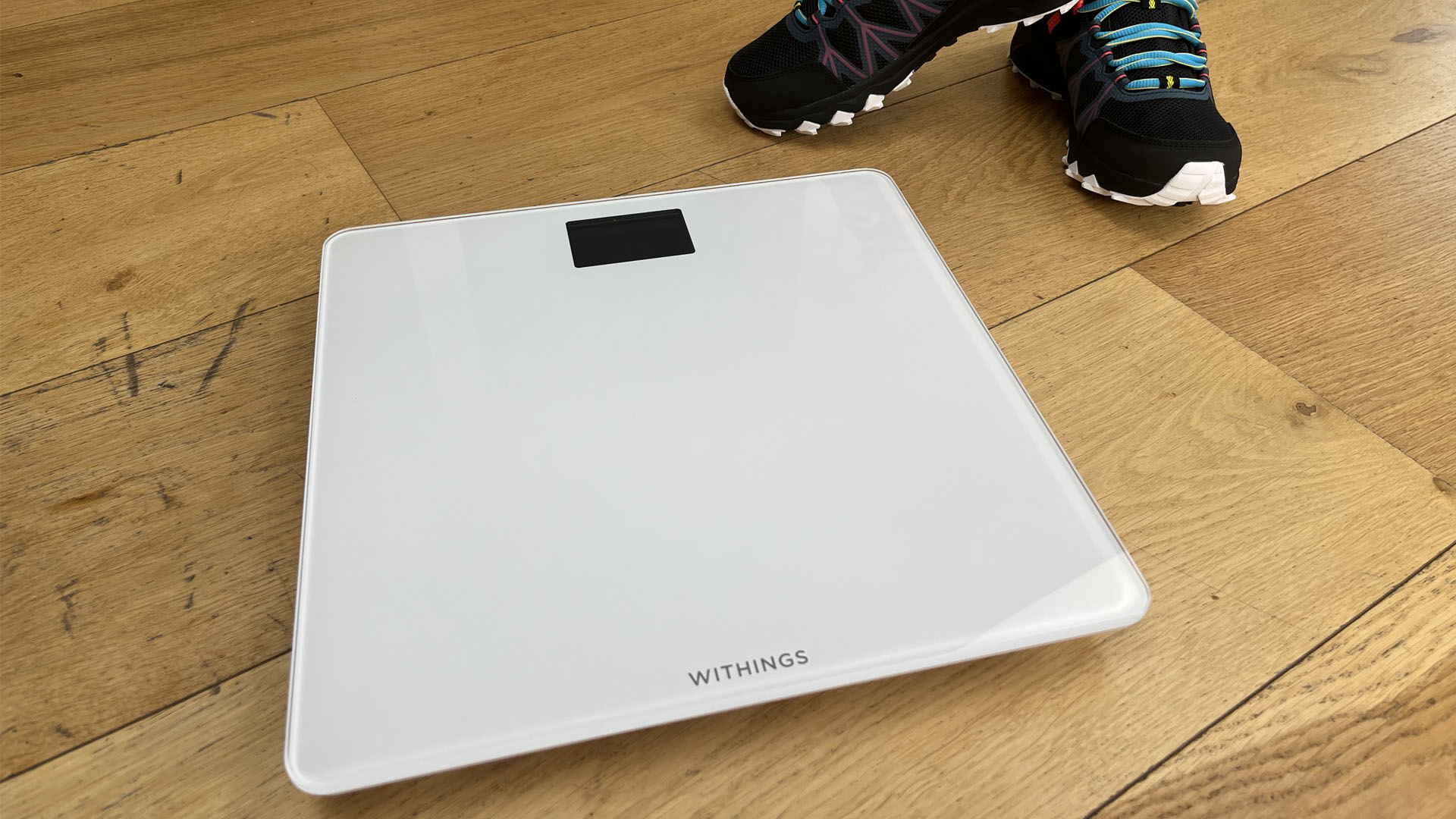 The Withings Body smart scale used by Live Science Contributor Maddy Bidulph