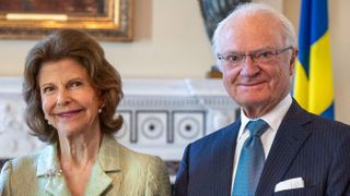 Carl XVI Gustaf, King of Sweden, and Queen Silvia of Sweden