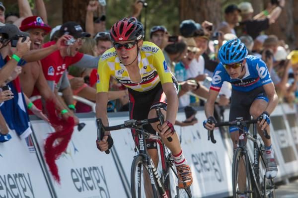 USA Pro Challenge leader Tejay van Garderen (BMC) fought valiantly on Flagstaff Mountain but would surrender his yellow jersey to Levi Leipheimer.