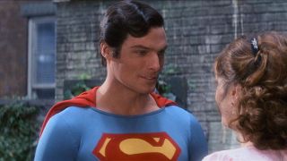 Christopher Reeve as Superman in Superman IV