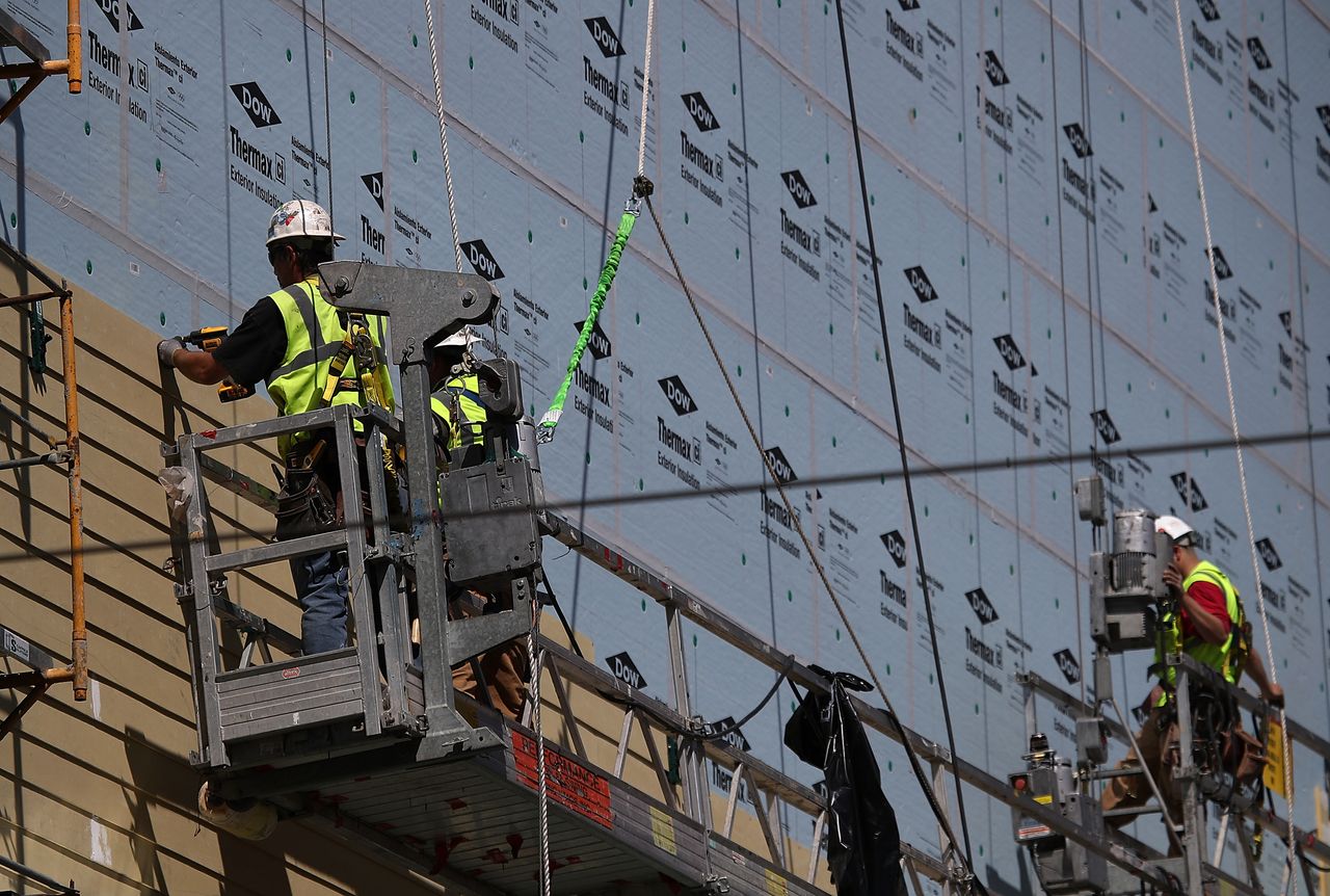 Construction in San Francisco.