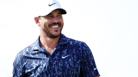 Brooks Koepka's warm-up routine