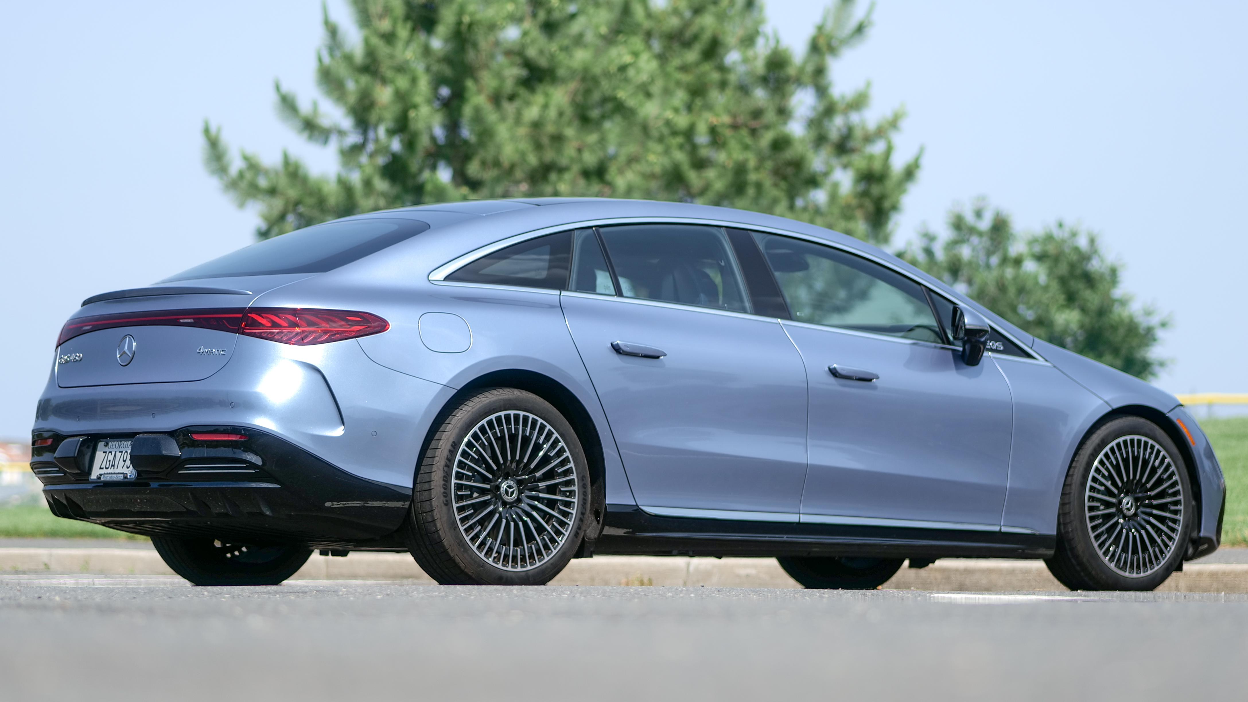 2025 Mercedes-Benz EQS Sedan review.