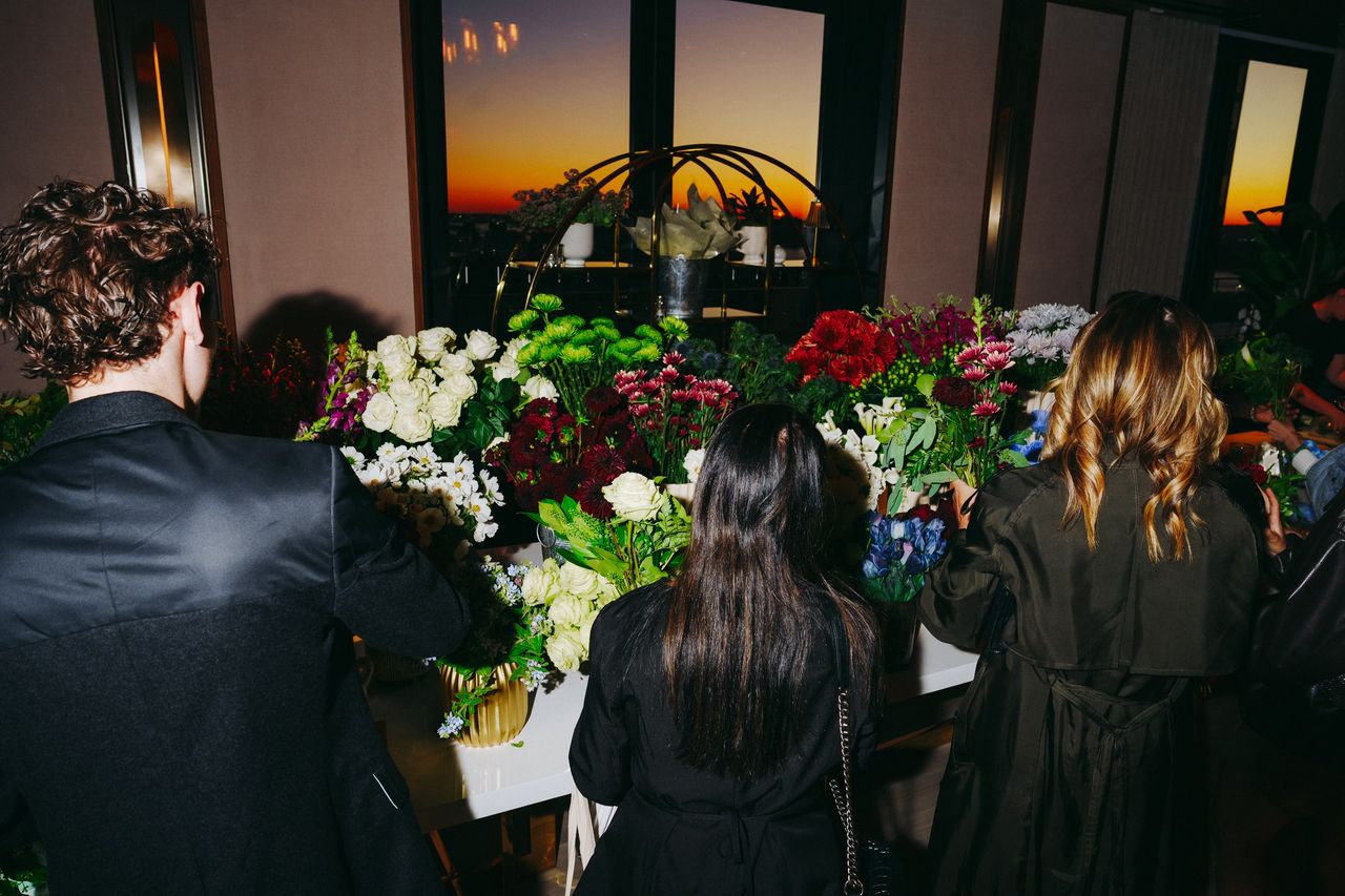 photos of a party in NYC