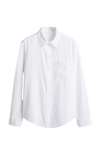 H&M, Linen-Blend Shirt