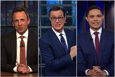 Late night hosts on the House impeachment vote