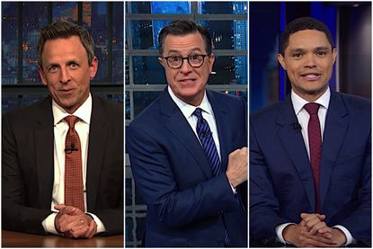 Late night hosts on the House impeachment vote