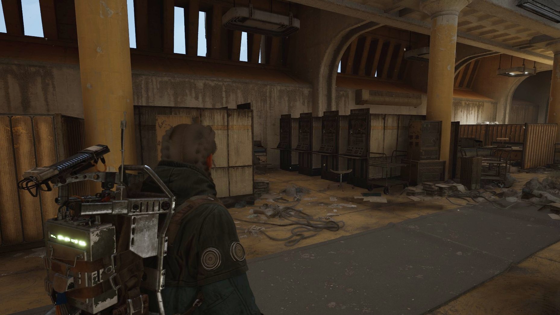 Arc Raiders Deciphering the Data - Machines in an office