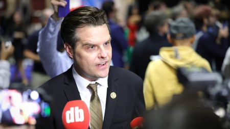 Matt Gaetz boosts Donald Trump