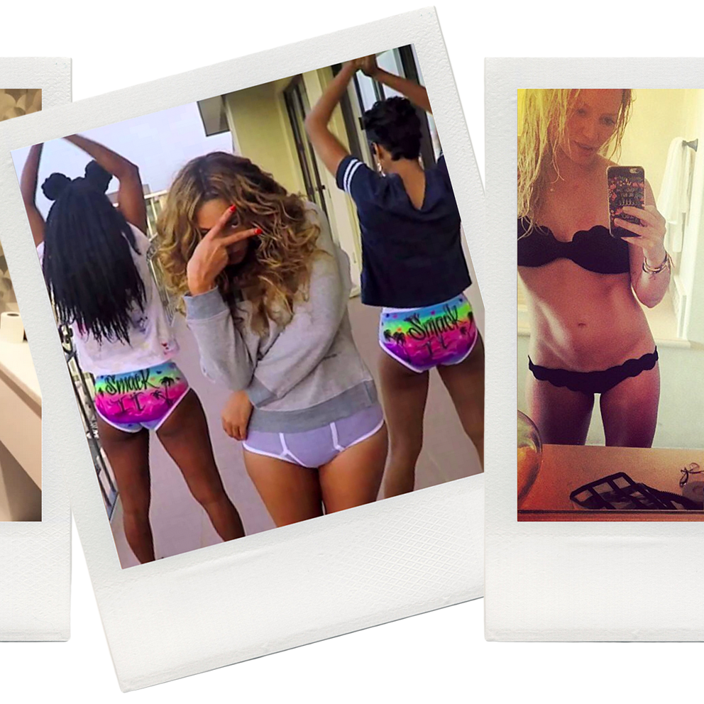 Celebrities in Their Underwear - Body Positive Selfies