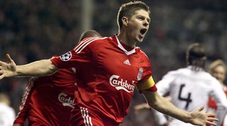 Steven Gerrard, Liverpool vs Real Madrid, Champions League