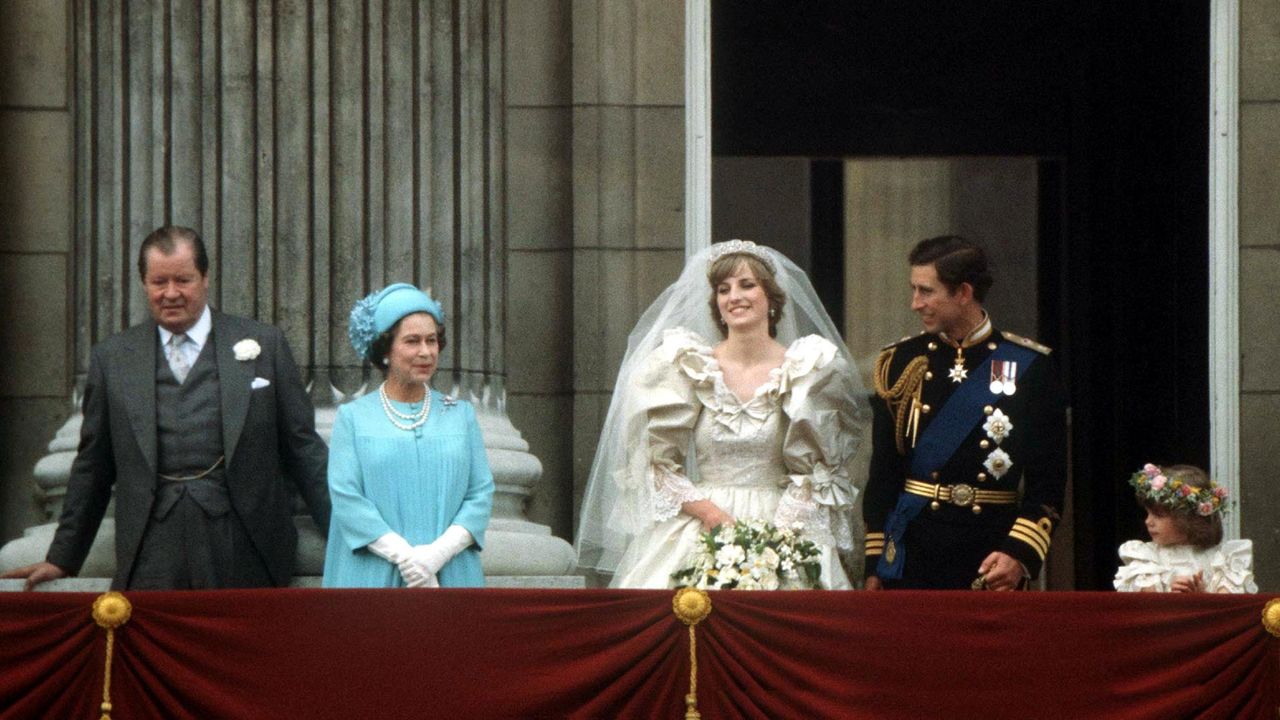 Prince Charles and Princess Diana wedding day 1981