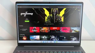 GeForce Now on the Lenovo IdeaPad Gaming Chromebook