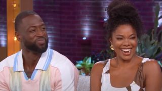 Gabrielle Union and Dwayne Wade on the Kelly Clarkson Show