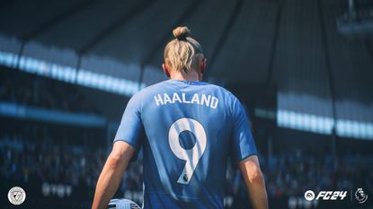 EA Sports FC 24 screen - Haaland