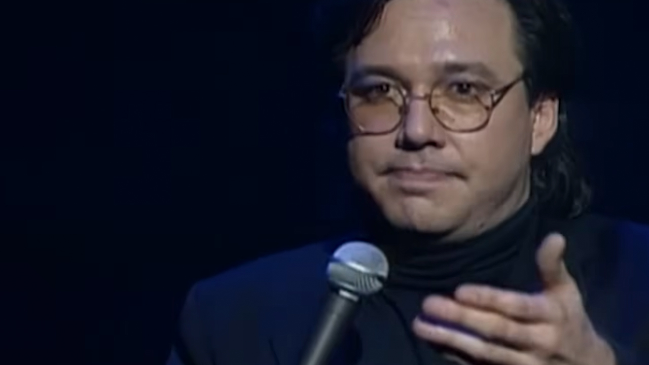Bill Hicks performing standup