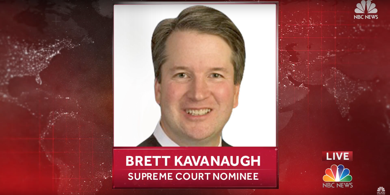 Brett Kavanaugh.