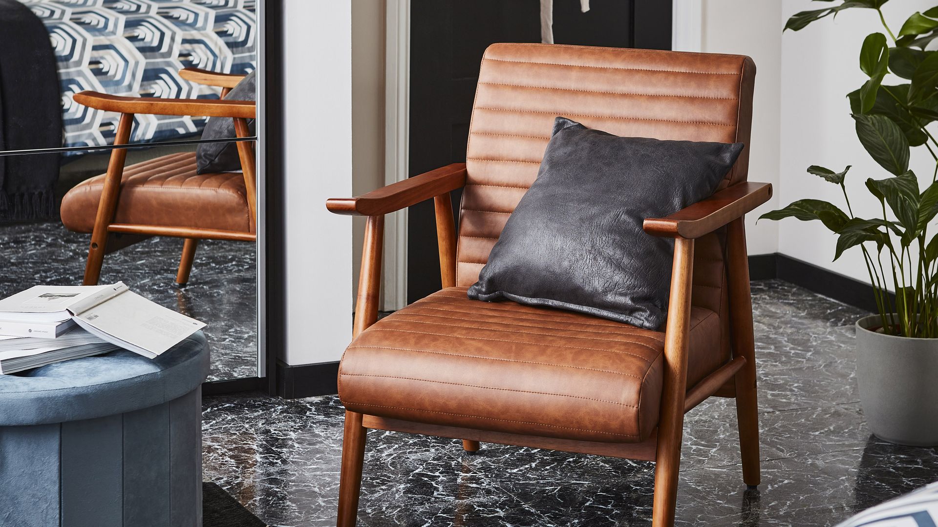 Spotted This £150 Dunelm armchair is a must for any midcentury