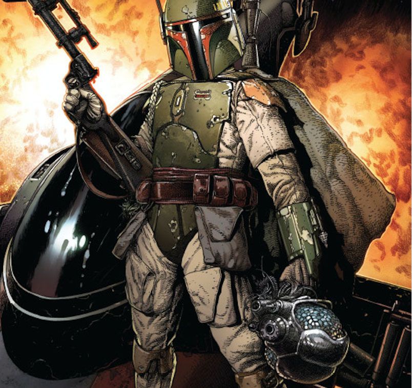 Boba Fett gets more than he bargained for in the new Marvel comics series &quot;Star Wars: War of the Bounty Hunters.&quot; 