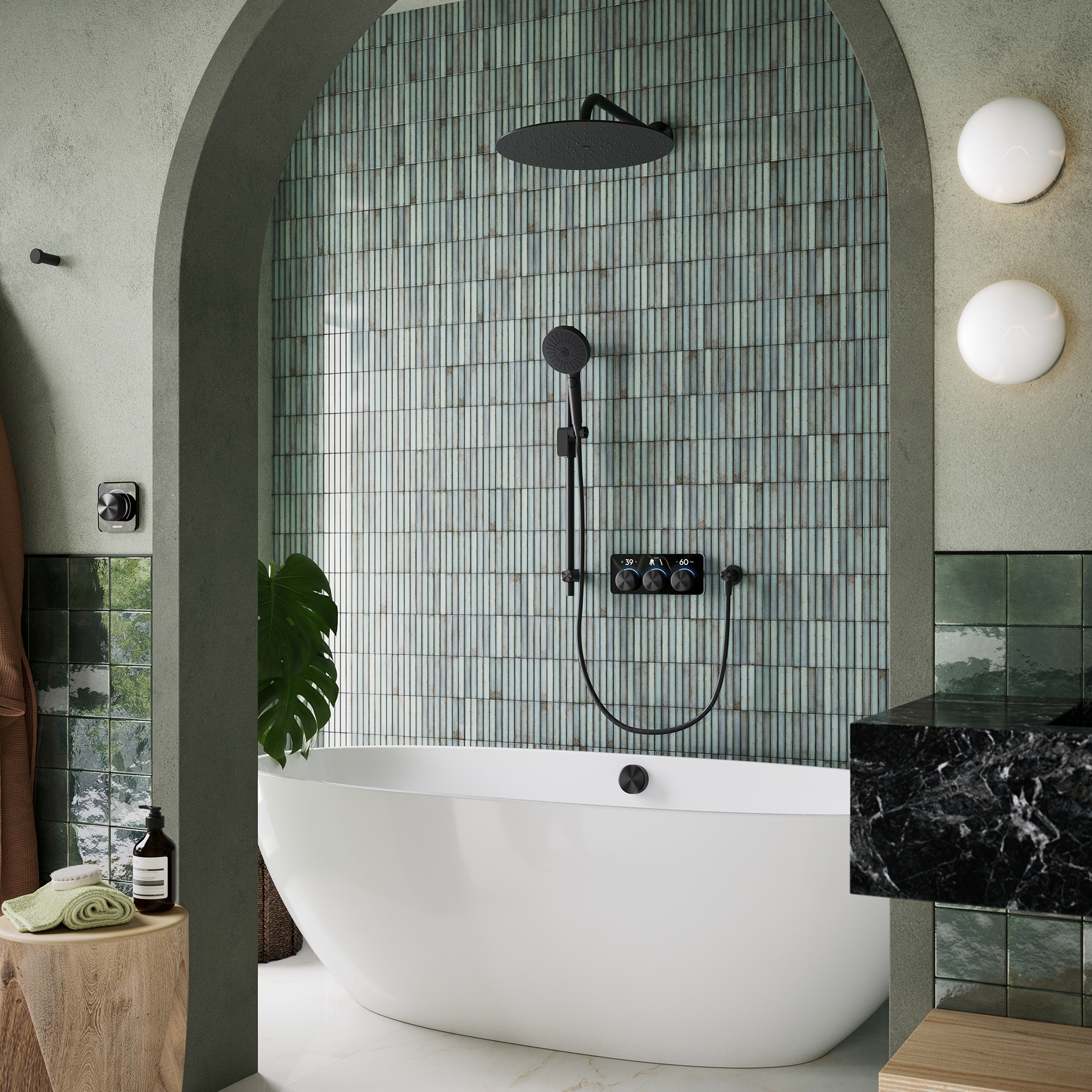 Aqualisa bathroom