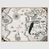 Shadow and Bone Map Throw Blanket: was $60now $42 at Netflix Shop
The show may have been cancelled, but if you were a fan, then adorning your furniture or bed with this map throw could be one of the best ways of supporting &nbsp;it (other than, you know, signing the petition).
There's also a summoner throw blanket for the same price.