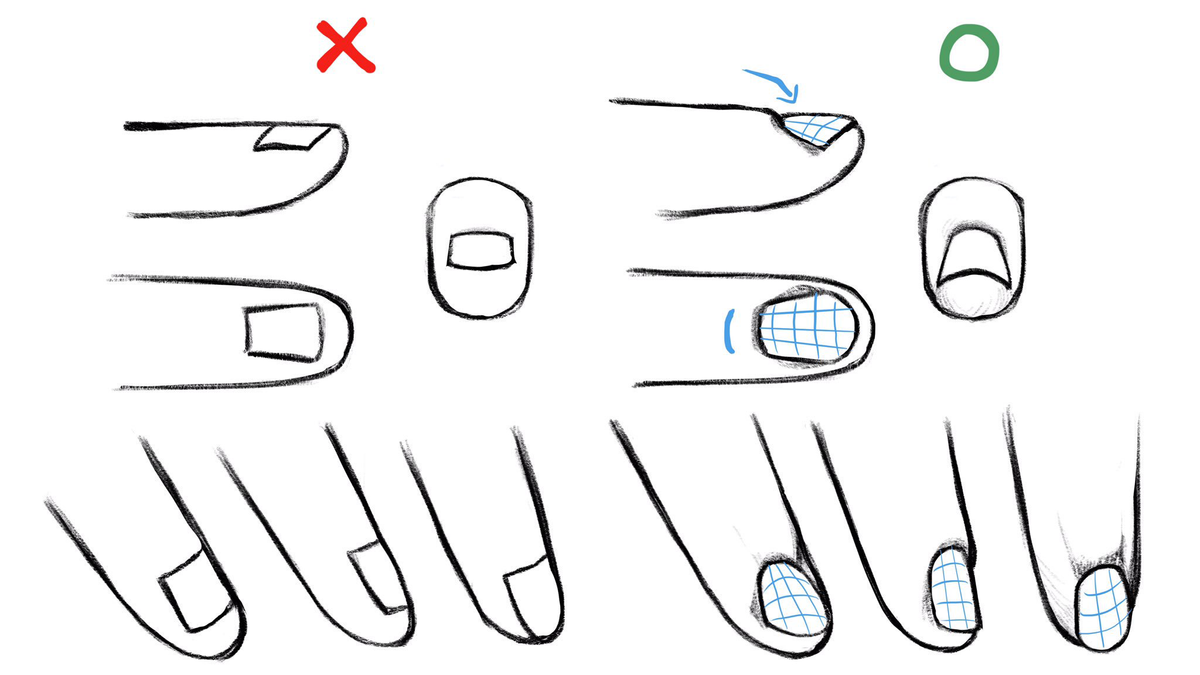 How to Draw a Nail - Easy Drawing Tutorial For Kids