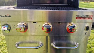 Char-Broil Professional 3400S being tested in writer's home