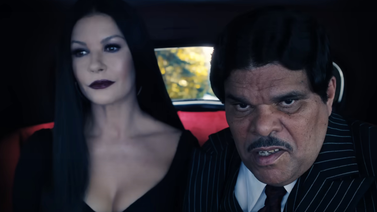 Catherine Zeta-Jones and Luis Guzmán on Wednesday