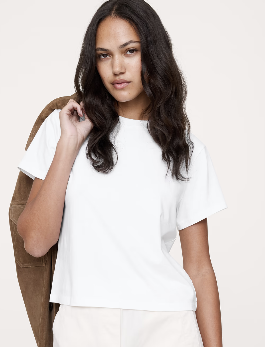 Banana Republic, Vintage Cotton Crew-Neck T-Shirt