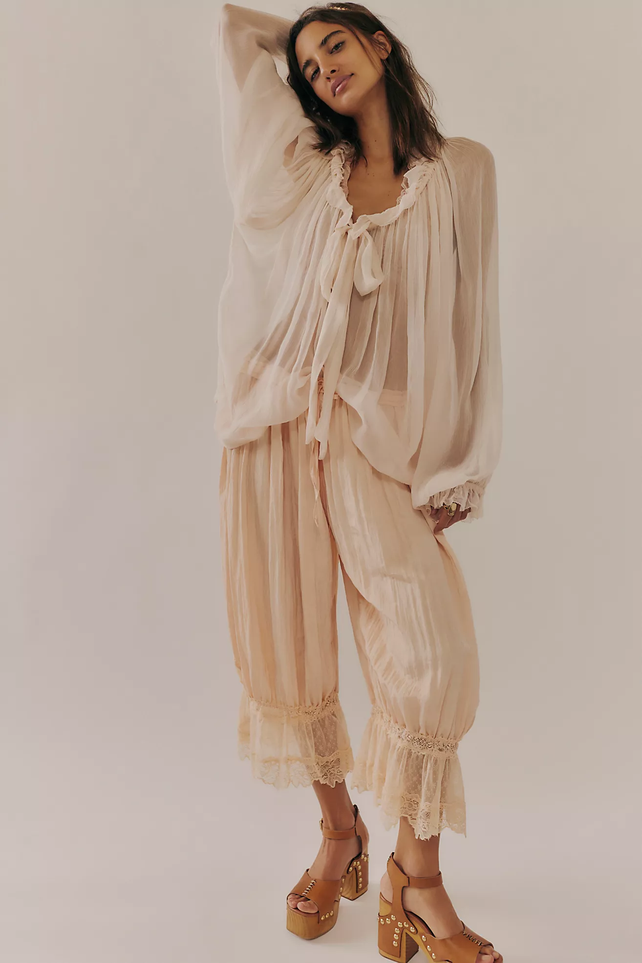 Chiffon Bow Top