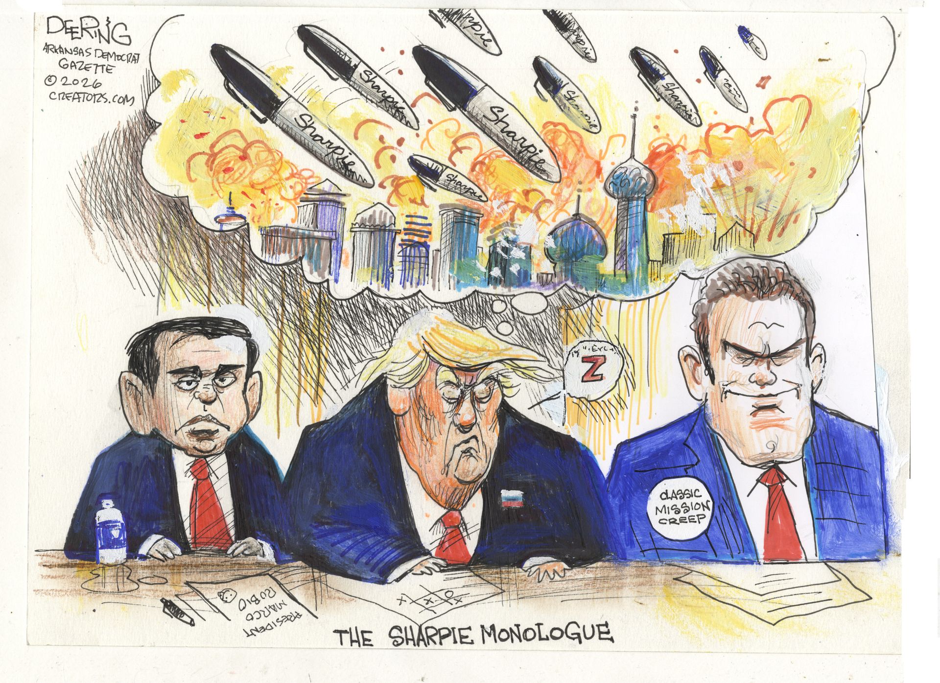 
                                Political cartoon
                            