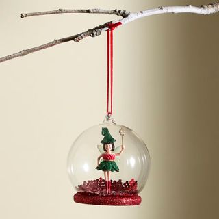 M&S Christmas Fairy Cloche Bauble