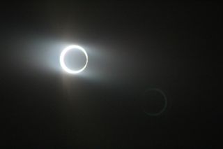 Solar eclipse at the Grand Canyon