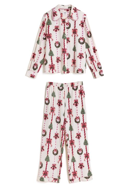 Christmas Ribbon Pyjama Set