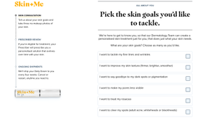 Skin+Me questionnaire