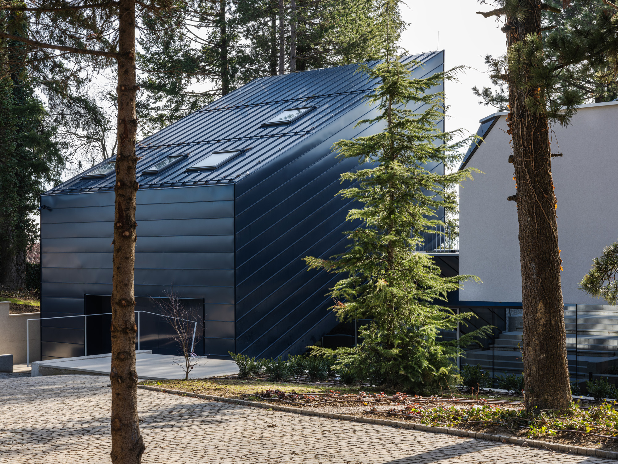 Views of the Curious House in Zagreb
