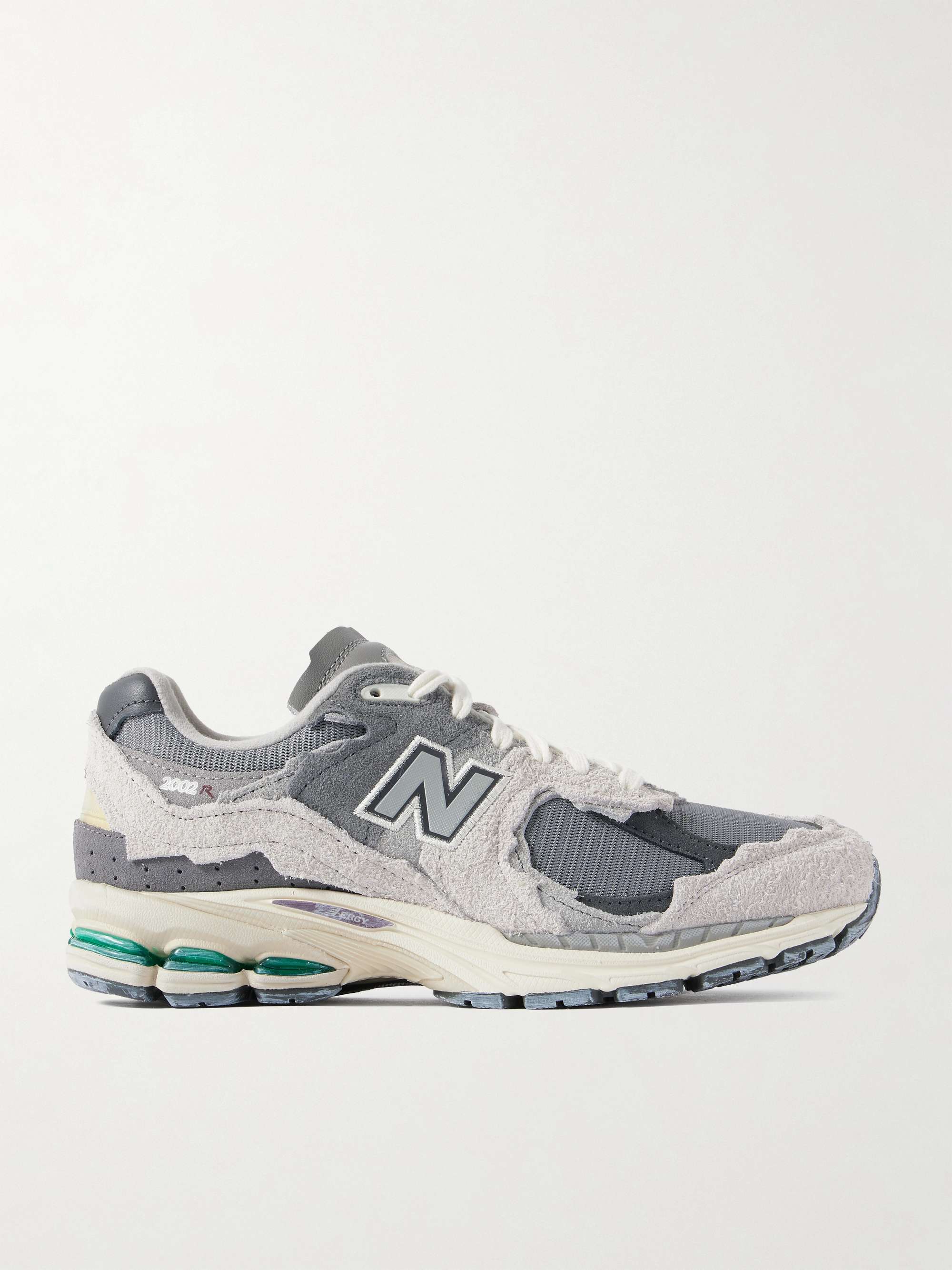 2002r Suede and Mesh Sneakers