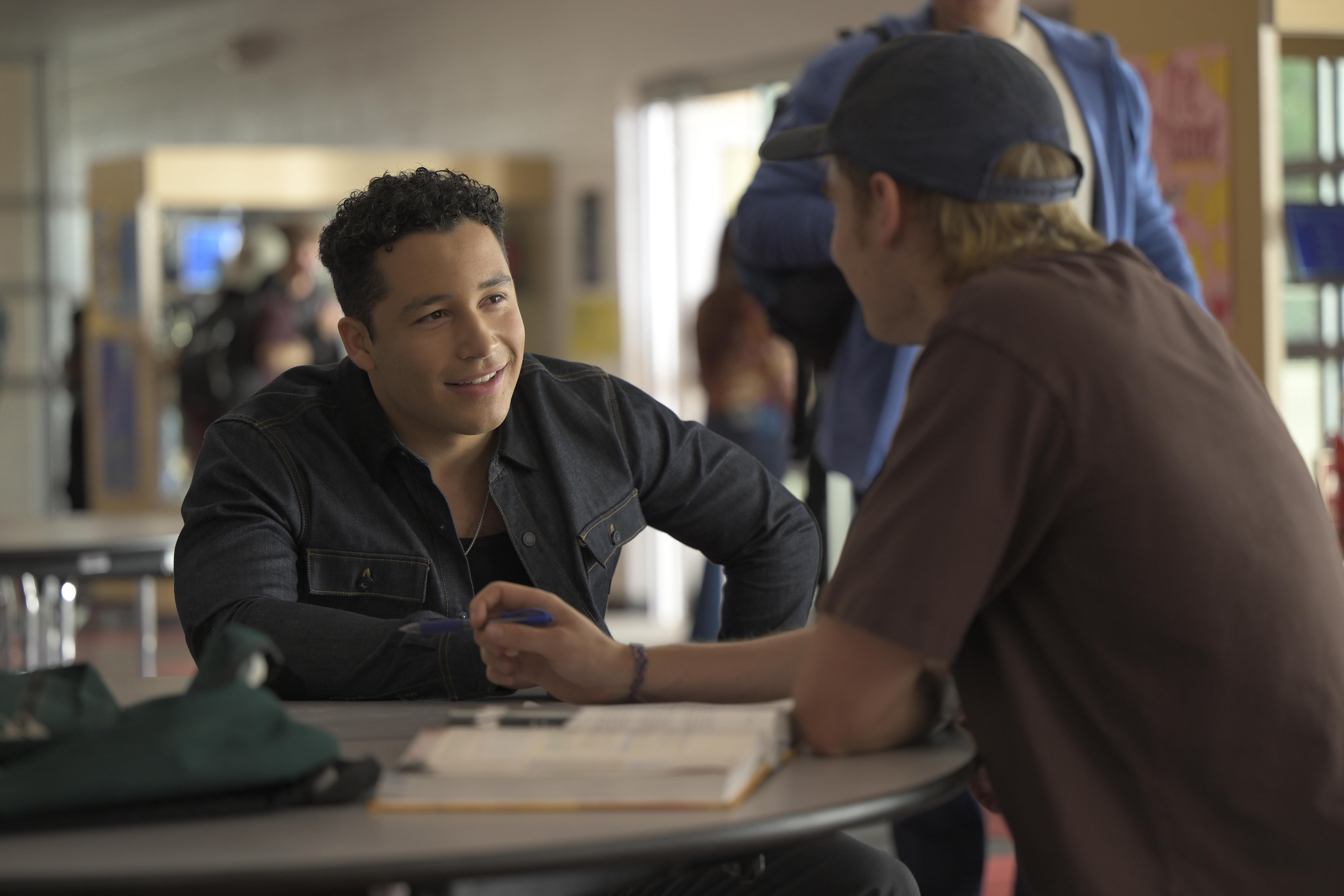 Andrew Liner as Reid and Garrett Wareing as Lucas in Episode 109 of Netflix's 'Ransom Canyon.'